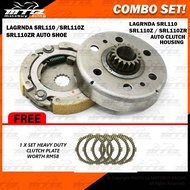 COMBO SET YAMAHA LAGENDA SRL110 Z / ZR AUTO CLUTCH HOUSING + CLUTCH SHOE