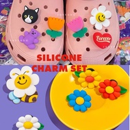 Wiggle Silicone Charm / Jibbitz ตัวติดรองเท้า 6ชิ้น/ชุด