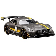 Motor Max 1:24 BENZ AMG GT3 Bánh Xe Mở Cửa Đồ Chơi Racing Boy Hợp Kim Đúc Đúc Thu Thập Mô Hình Xe Mô