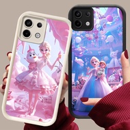 YZ-89Princess Elsa on the run Cool Casing for Infinix Tecno ITEL Smart POP Spark Pova 7 GO 6 20 30C 