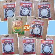 MESIN Diesel engine head Gasket head Gasket S 1100 4H 5H 6H, S 1105 4H 6H, R 1100, S 195 Fuboru