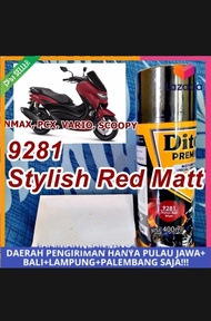 pilok diton premium stylish merah doff 9281 pylox stylish Red matt pylok diton samurai pilok Sapporo