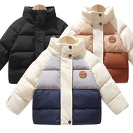 factory Infant Autumn Winter Jacket for Baby Girls Boys Down Children Outerwear Coats Dot Hooded Cot