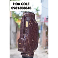 Honma Beres Golf bag made of high quality leather