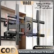 Wall Mount TV Bracket 32-90 Inch Heavy Duty Extendable Adjustable TV Stand Universal Pendakap TV