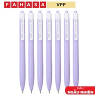 Combo of 7 Xtream Pastel Ballpoint Pens 0.7 mm - Deli Q033 - Blue Ink (Pen Body Color Delivered Rand