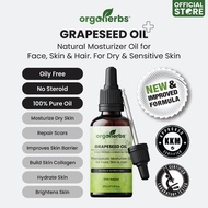 Grapeseed Pure Mosturizer Oil - Reduce Scars, Skin Mosturizer Pure Oil