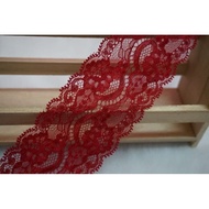 Cheap Zone~FE34 Red 6cm Lace 999cm Rebate Price~Super Cost-Effective  (Length * 900cm) DIY