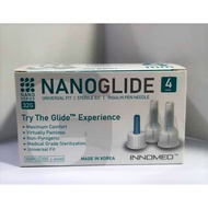 INNOMED NANOGLIDE 32G X 4mm X 100's INSULIN PEN NEEDLE