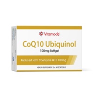 VITAMODE CoQ10 UBIQUINOL CAP 100MG 30'S
