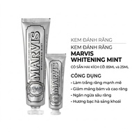 [LINARY1994] MARVIS WHITENING MINT Teeth WHITENING Cream 25ML & 85ML