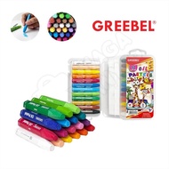 NA GREEBEL Crayon Oil Pastel 12 18 24 36 48 Colors Neon Metallic Kids Crayon Greebel Color/ Greebel 