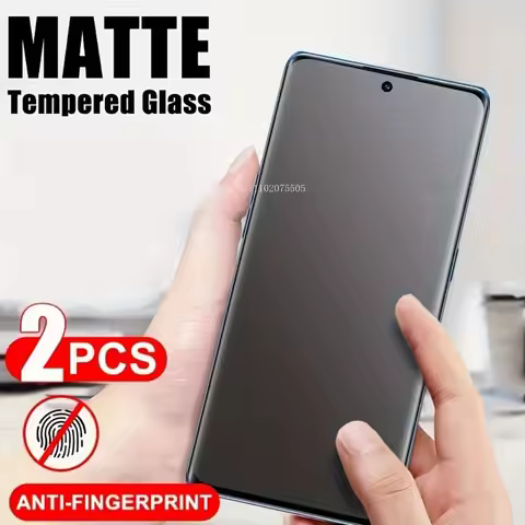 2Pcs Matte Tempered Glass For Samsung Galaxy A54 5G A53 A52 A52S A23 A14 A34 5G A72 A73 A71 A51 A13 