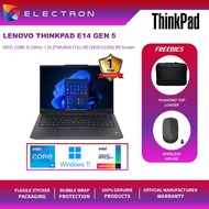 Lenovo ThinkPad E14 G5  14'' WUXGA Laptop Black (I5-1345U, 16GB, 512GB SSD, Intel, W11P)