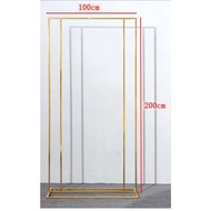 โครงแบล็คดร็อปเหล็กกัลวาไนซ์ แข็งแรงทนสนิม ขนาด 1 x 2 เมตร และ 2 x 2เมตร เหมาะสำหรับใช้งานหนัก