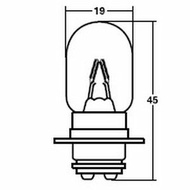 【スタンレー電気 STANLEY】スタンレー A3625A バルブ 6V 25/25W T19 10個入 STANLEY