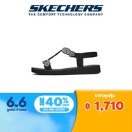 Skechers สเก็ตเชอร์ส รองเท้าแตะ ผู้หญิง Cali Meditation Sandals - 119667-BLK