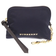近新 Burberry 尼龍海軍藍化妝包/收納袋 0489 [二手] BURBERRY