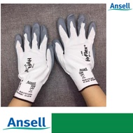 Ansell Hyflex foam 11-800 Gloves Palm Coated Oil Proof Ding Fine Gloves