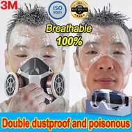 [3m mask 100% Breathable] Gas mask 6502-7 in 1 dust mask respirator mask topeng gas beracun mask n95