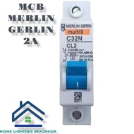 MCB MULTI9 2A 2 AMPERE MERLIN GERIN PLN 450W CL2 SPLN BREKER