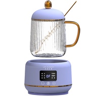 220V 400ML Household Electric Kettle Automatic Portable Mini Stewing Pot Heating Glass Health Perserving Bottle Cup