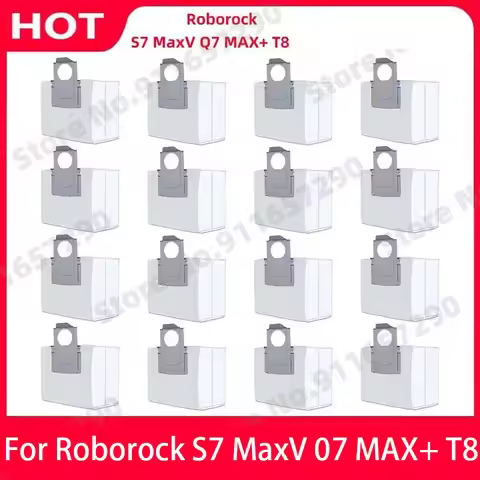 Roborock Q7 MAX+ T8 S7 MaxV Ultra S7 MaxV G10S Dust Bag Parts Robot Vacuum Dustbin Dust Box Accessor