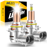 2PC 300W 80000LM 9005/HB3 9006/HB4 ไฟ LED 3D LED ไฟหน้ารถหลอดไฟ CANbus สําหรับรถยนต์ 360 Turbo ไฟหน้