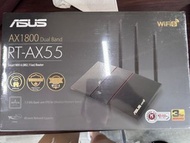 Asus Router RX-AX55 AX1800 Dual Band 全新 未開封