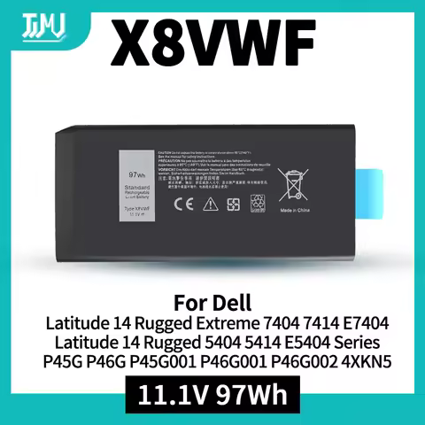 X8VWF Laptop Battery for Dell Latitude 14 Rugged 5404 5414 E5404 Extreme 7404 7414 E7404 Series Note
