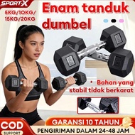 MY-HI Mini Dumbbell set 5KG 10KG Anti-slip Barbell Iron Dumbbell Gym Dumbbell Cheap Women's Barbell