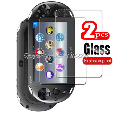 2PCS For Sony PlayStation Psvita PS Vita PSV 2000 1000 Tempered Glass Protective Premium Screen Prot