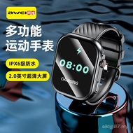 Jam Tangan Pintar Awei H32 Darah Oksigen Degupan Jantung Panggilan IP67 Jam Tangan Sukan Dail Kalis 