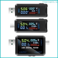 YIN USB USB C Tester Multimeter Digital 4 5-36V 0-5A Power Meter Voltage and Current Tester Detector
