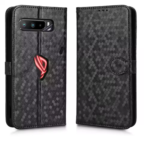 For Asus ROG Phone 3 Strix ZS661KS Flip Wallet Cover For Asus ZS661KS ROG3 I003DD Case Leather Magne