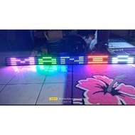 Lampu Strobo Text 4 Baris Wifi 12V&24V Mobil Truck & Bus Lengkap+Modul