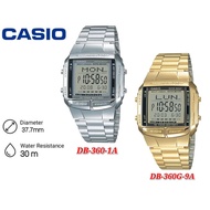Casio DB-360-1A DATA BANK Stainless Steel Watch DB-360G / DB-360