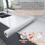60cmx10m Waterproof Oil-Proof Kitchen Wallpaper - Self-Adhesive Easy Paste, Cabinet Renovation Must-