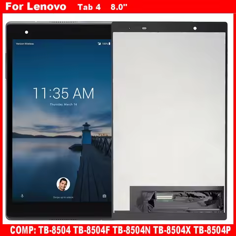 For Lenovo Tab 4 Tab4 TB-8504 TB-8504F TB-8504N TB-8504X TB-8504P TB8504 8.0" LCD Display Touch Scre