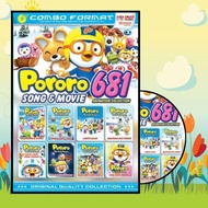 Pororo Song & Moviee DVD Film Cassette - Kids DVD Film - Music DVD & Film