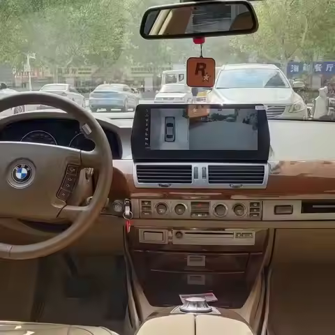 8+256G Android 14 For BMW 7 Series E65 E66 Car GPS Navigation Headunit Auto Stereo Radio Recorder Mu