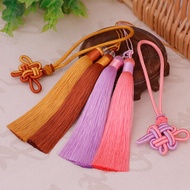 Two-Color Auspicious Knot Two-Color Chinese Knot Tassel Pendant Ethnic Windmill Hanging Accessories 