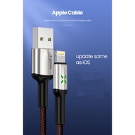 [SG]T-Phox T-L826 Hulk Series 2.1A Fast Smart Charging & Data Sync Cable Intelligent Power Off Auto 