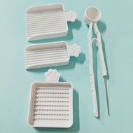 Puff Roll Bean Pen Bean Pen Bean Auxiliary Tool Bean Clip Bean Foot with Handle Bean Splicing Shovel