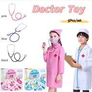 Kids Doctor Toy Set Stethoscope Toy Nurse Cosplay Costume Kids Toys play Home Medical Toolbox