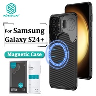 Nillkin Áp dụng cho Samsung Galaxy S24 PLUS / S24 + MagSafe Điện thoại Case Flip Lens Bảo vệ Quay lạ