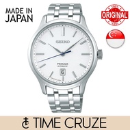 [Time Cruze] Seiko SRPD39J Presage Automatic Zen Garden Stainless Steel White Dial Men Watch  SRPD39J SRPD39