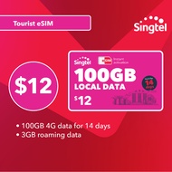 Singtel $12 Tourist 5G+ Data eSIM