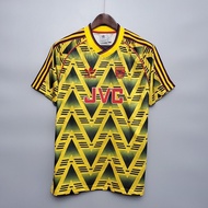 S-XXL    Retro 1991 1993 Arsenal Home Football Jersey Classics Jersey 91/93 Arsenal Retro Jersey