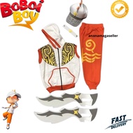 1 SET BOBOIBOY SOLAR COSTUME PLUS HAT - BOBOIBOY SOLAR SUIT